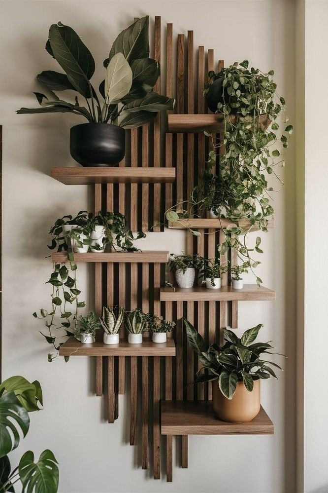 Wall mounted shelf