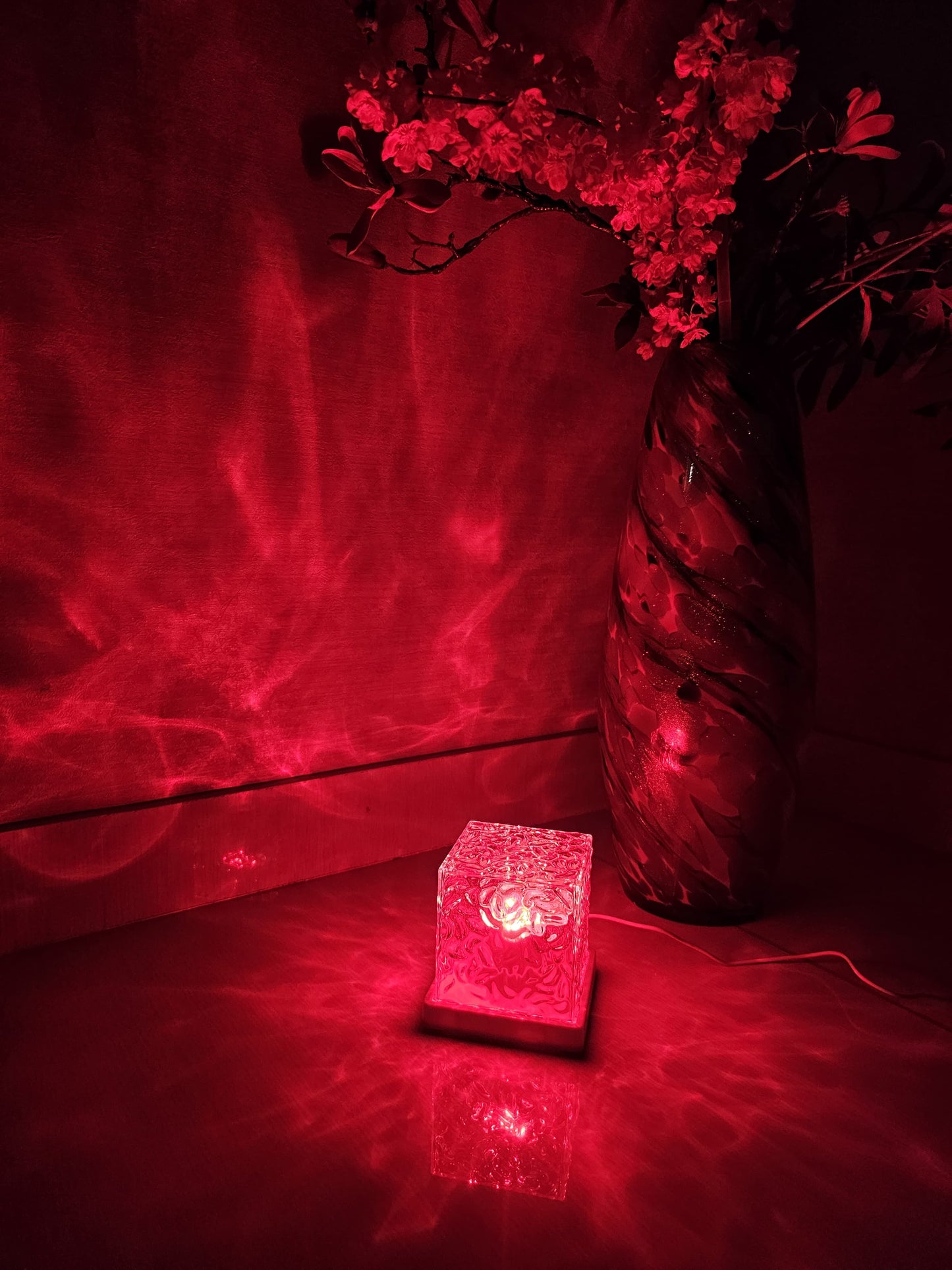 Water Ripple Night Light 12 Colors RGB Lamp