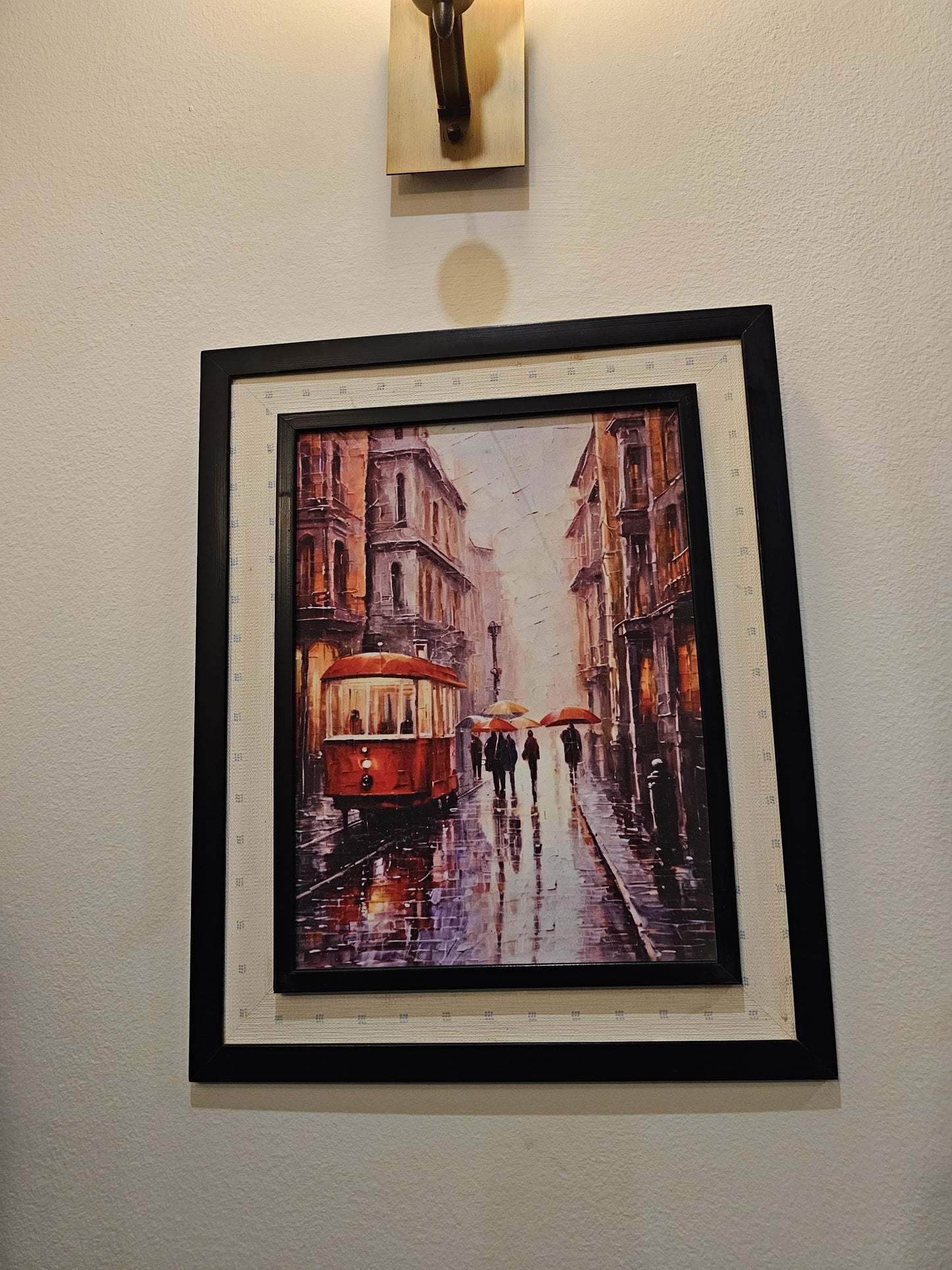 European street city wall painting
