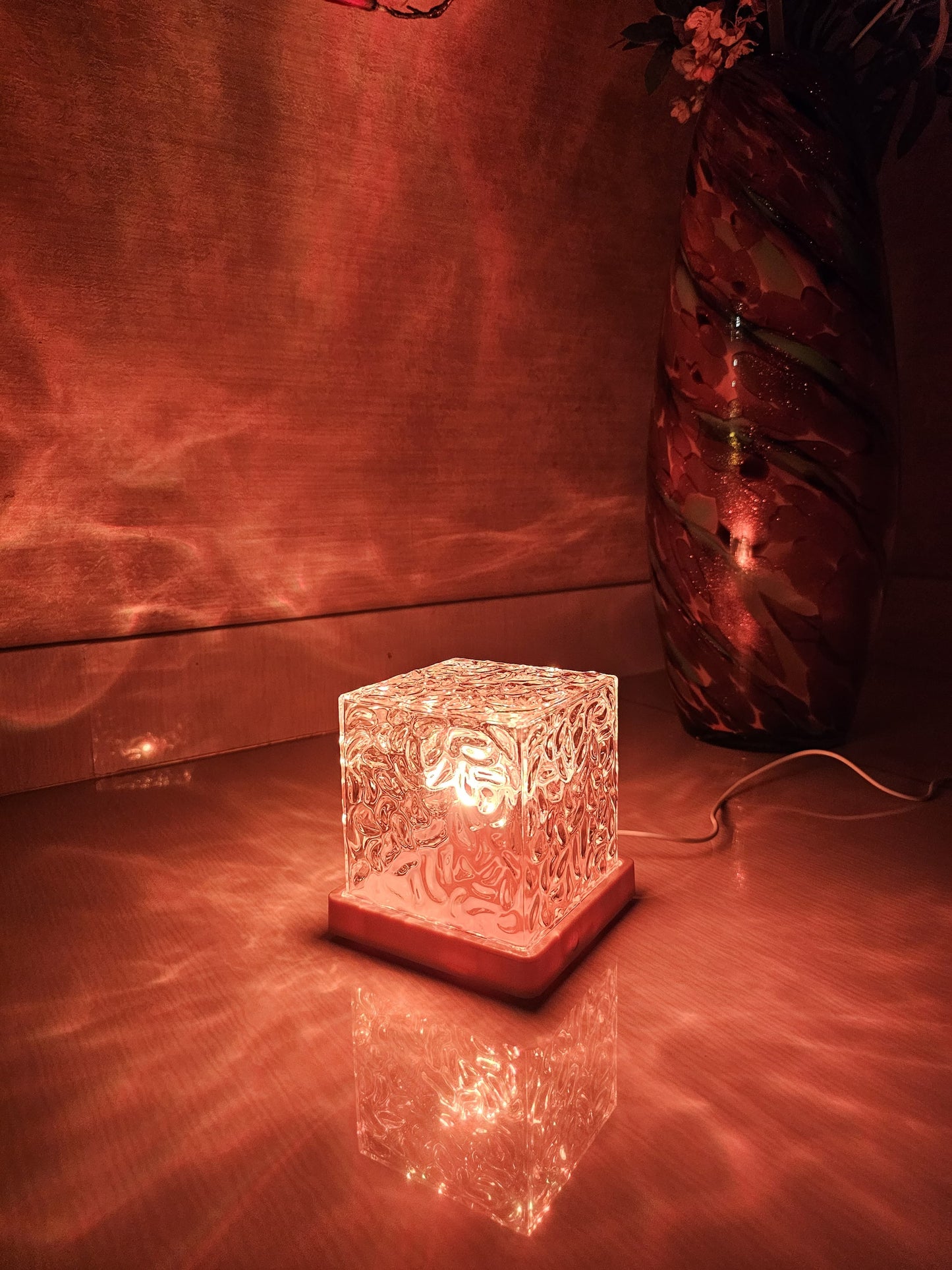 Water Ripple Night Light 12 Colors RGB Lamp