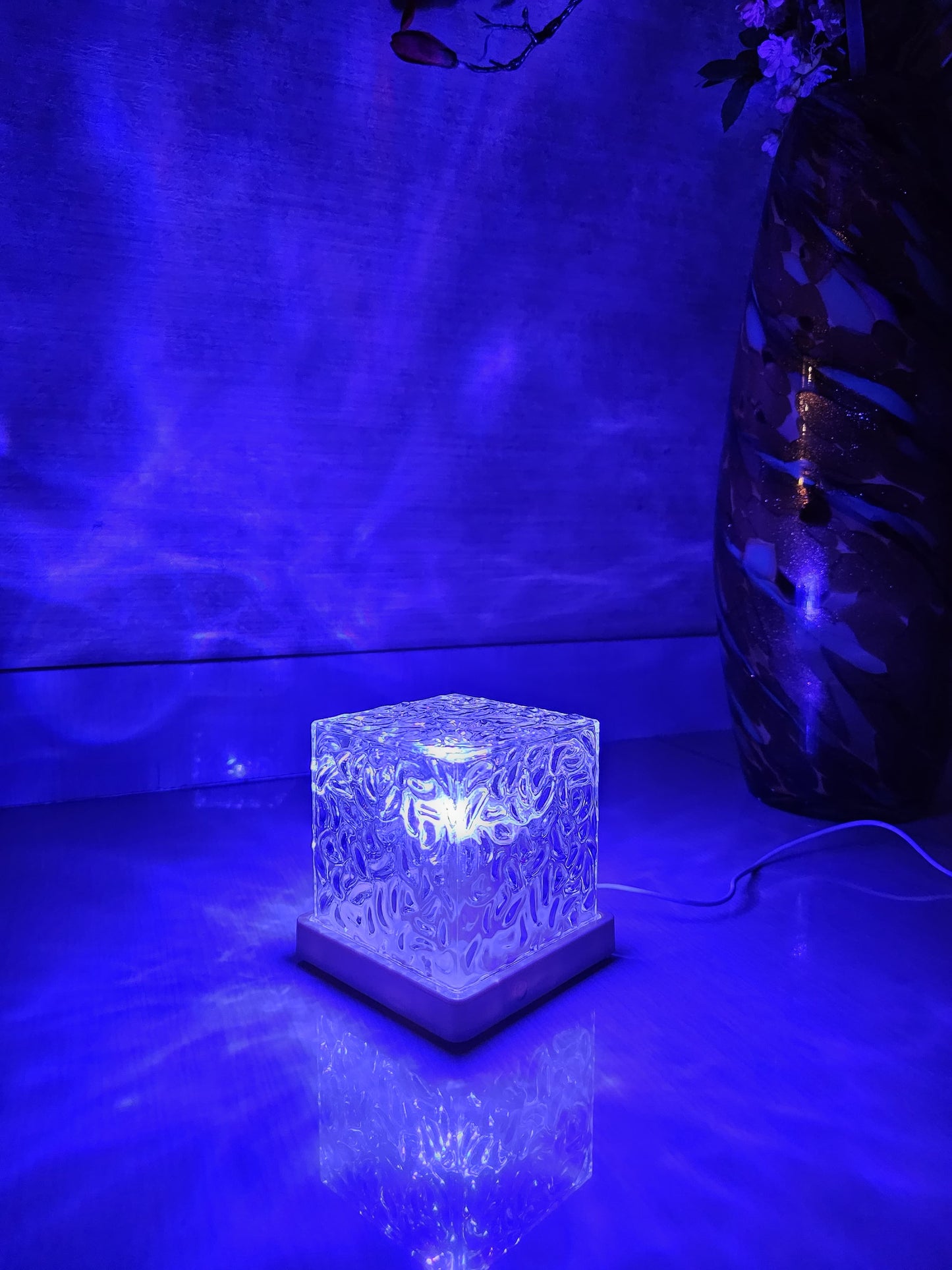 Water Ripple Night Light 12 Colors RGB Lamp