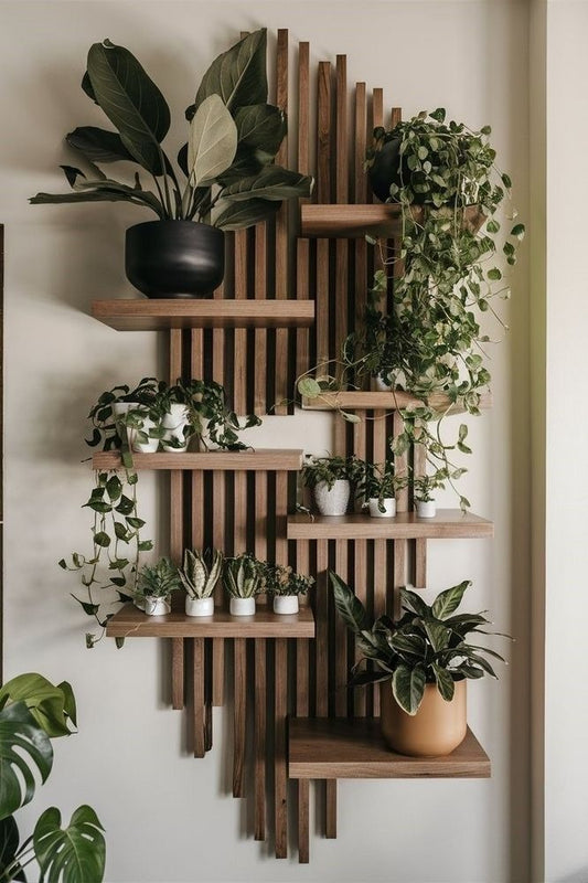 Wall mounted shelf
