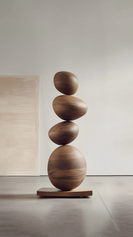 Abstract Wood Sculpture