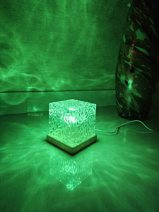 Water Ripple Night Light 12 Colors RGB Lamp